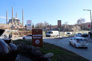 Atatürk’ün Edirne’ye gelişinin yıl dönümünde “Atatürk Bulvarı” açıldı