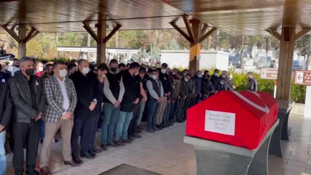 Edirne’de kalp krizi sonucu vefat eden asker, memleketi Aksaray’da son yolculuğuna uğurlandı