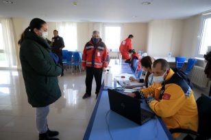 Kırklareli’nde misafir edilen savaş mağdurlarına 24 saat sağlık hizmeti sunuluyor