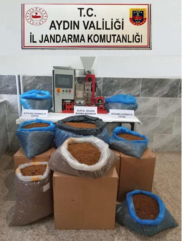 Aydın’da 100 kilo kıyılmış tütün ele geçirildi