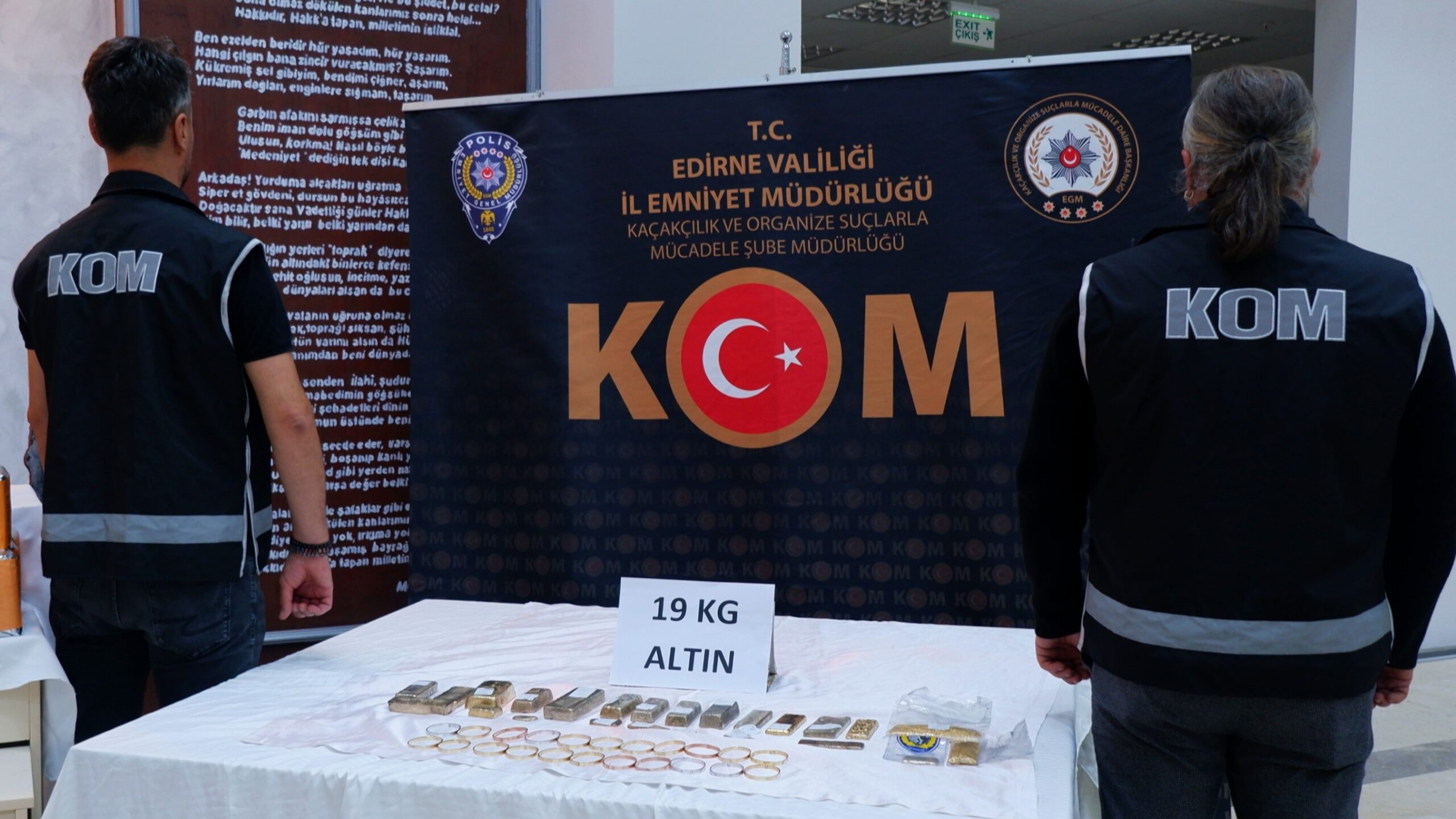 Edirne’de Polis Altın Kaçakçılarına Ağır Darbe İndirdi